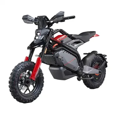 Электромотоцикл Velocifero (Велоциферо) JUMP Scrambler 3000W жёлтый
