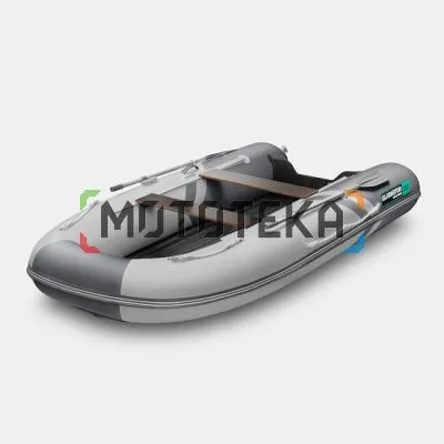 Лодка ПВХ GLADIATOR (Гладиатор) E 350 S светлый/тёмно-серый (Спб)