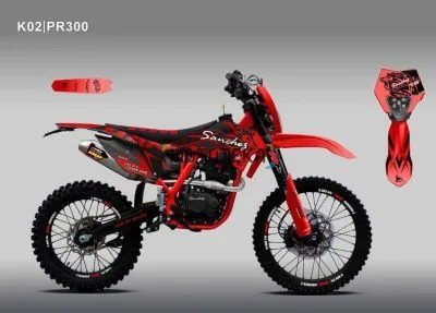 Мотоцикл кроссовый / эндуро Sanchez (Санчез) Bandit PR300