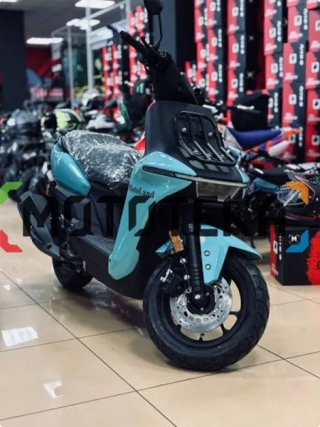 Скутер MotoLand (Мотолэнд) CRICKET 150 синий с ПТС | Мототека