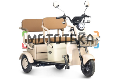 Пассажирский электротрицикл Rutrike (Рутрайк) Gelbert Atlas 48V/60V 600Вт