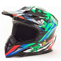 Шлем мото кроссовый HIZER (Хайзер) 211 (M) (подростковый)