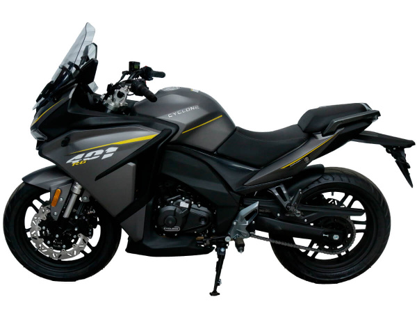 Мотоцикл дорожный CYCLONE (Циклон) RG401 (SR400GS - B) 2024 серый с ПТС | Мототека