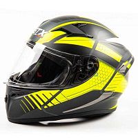 Шлем мото интеграл GTX 578 (L) #1 BLACK/YELLOW GREY