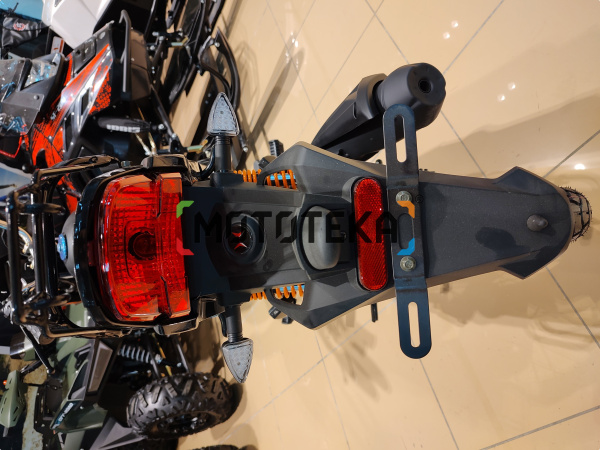 Мопед Мотомир TRICKLER 50 (110) чёрный/оранжевый | Мототека