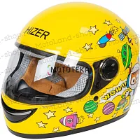 Шлем мото интеграл HIZER (Хайзер) 105 №1 (S) детский