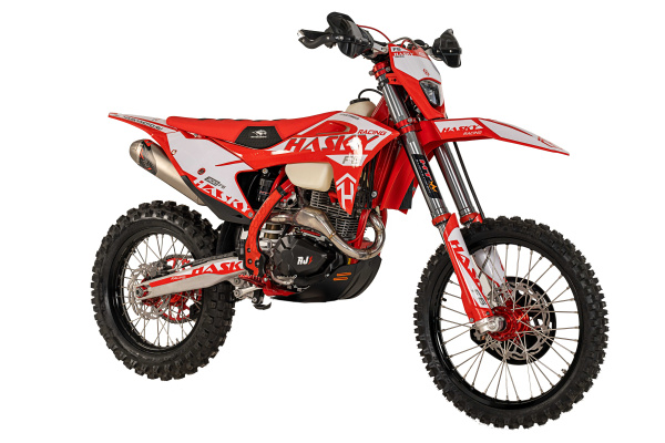 Мотоцикл кроссовый / эндуро Hasky (Хаски) F6 PR300 175 Racing красный/белый | Мототека
