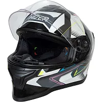 Шлем мото интеграл HIZER (Хайзер) J5325 №4 (XL) gray