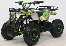 Электроквадроцикл детский Мотомир NITRO 1000W зелёная графика (машинокомплект)