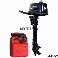 Лодочный мотор Parsun (Парсун) T5NBMS (+9л. внешний бак)